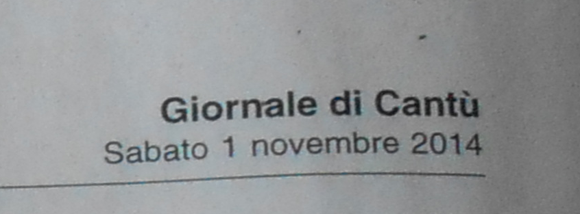 I Pulcini 2004 sul “Giornale di Cantù”