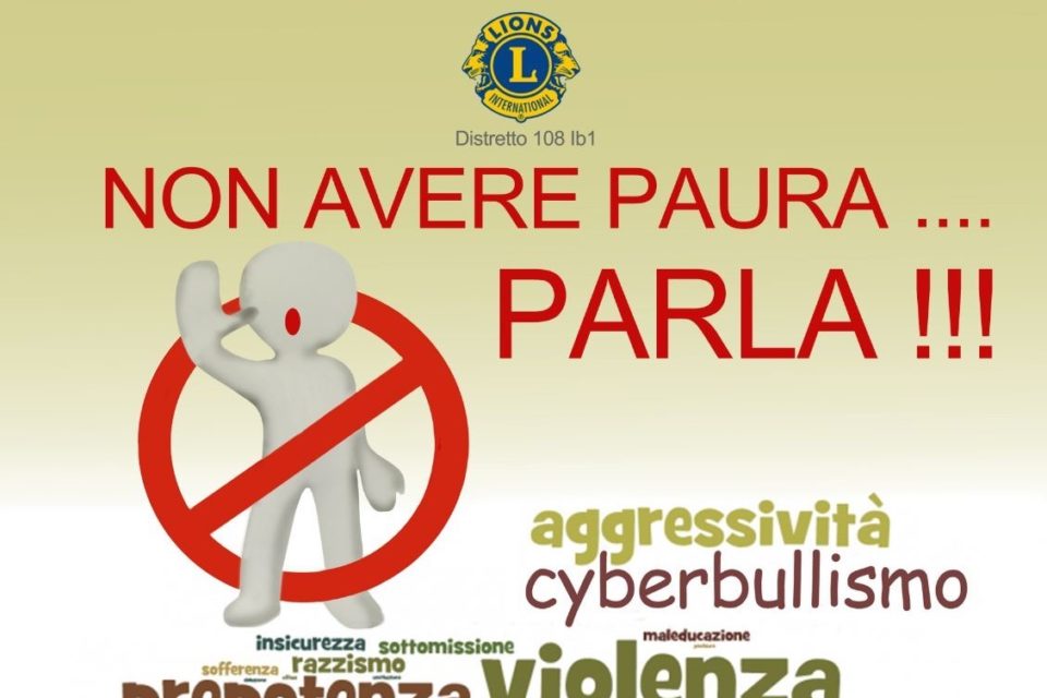 NON AVERE PAURA …. PARLA!!!