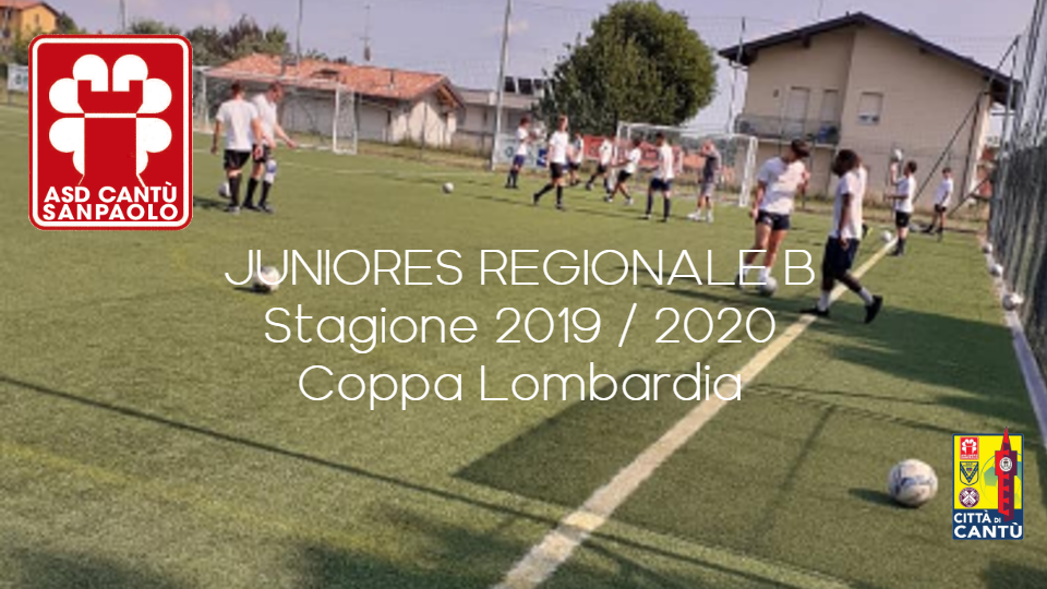 Juniores Reg. B: Stagione 2019/202 e Coppa Lombardia